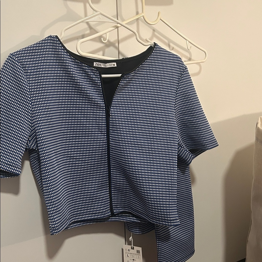 Zara blue Co- ord set